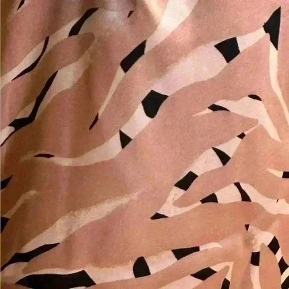 Storia - Heidi Zebra Satin 90’s Slip Dress Sz M - Picture 4 of 10